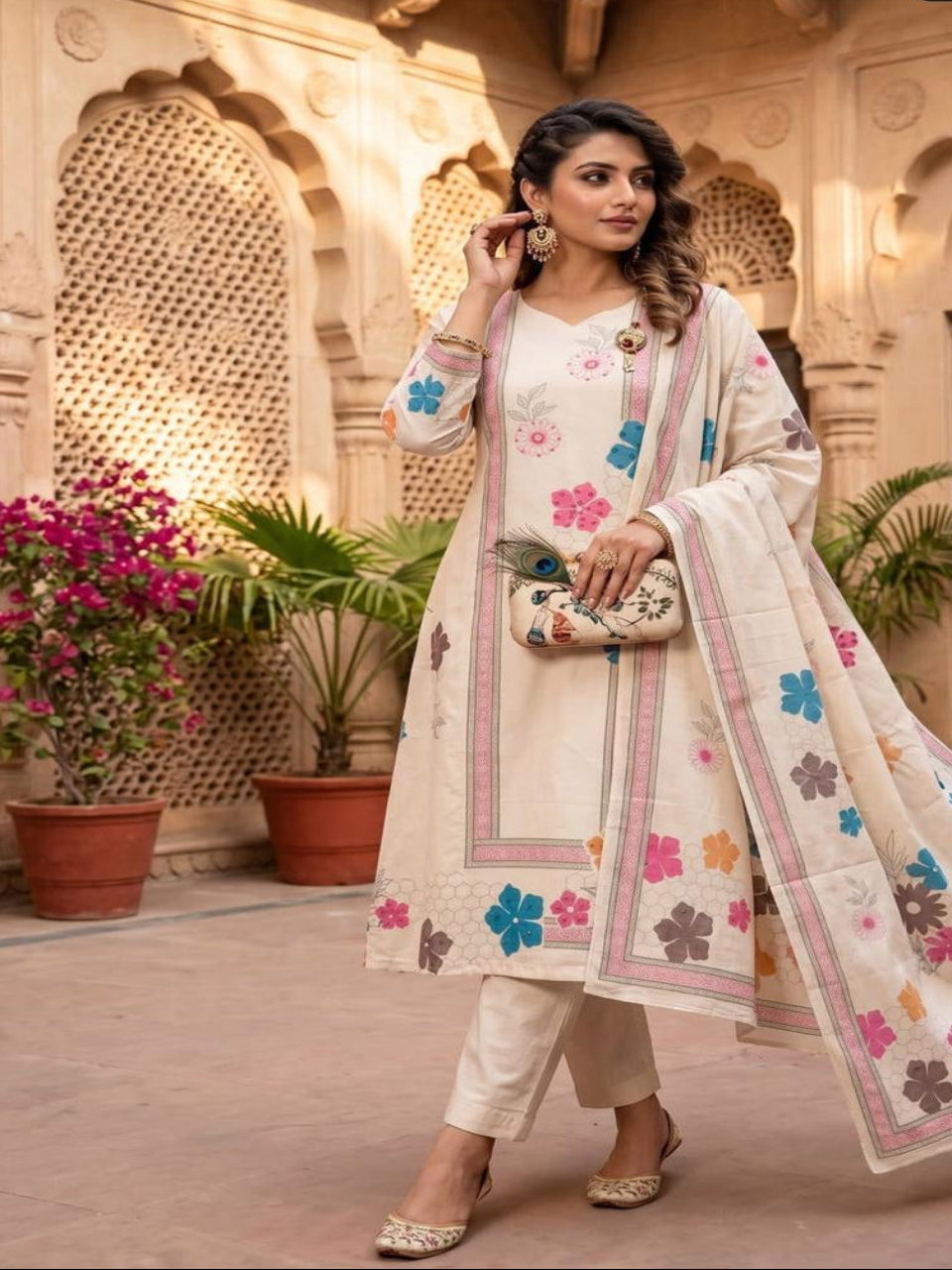 Avira Khadi Kurta Set