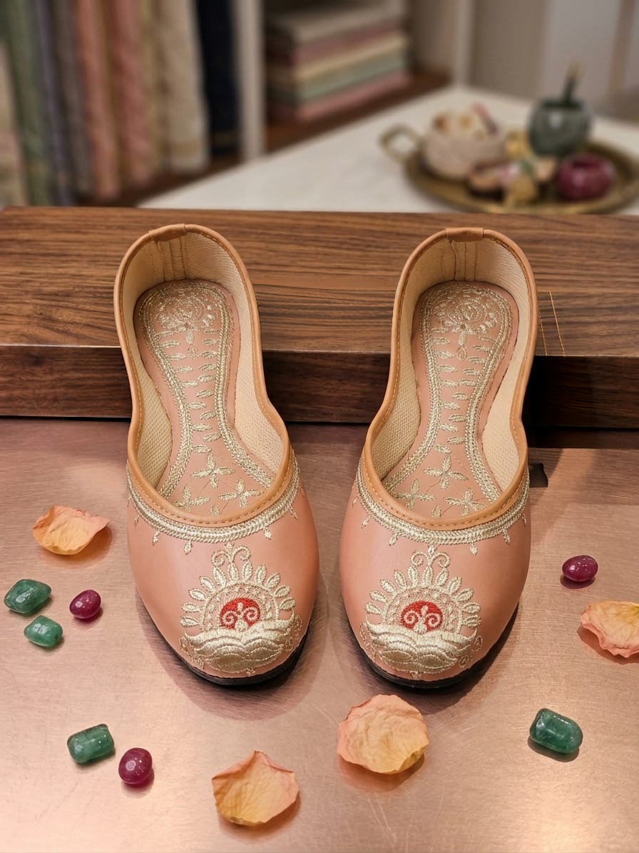 Blush Royale Jutti