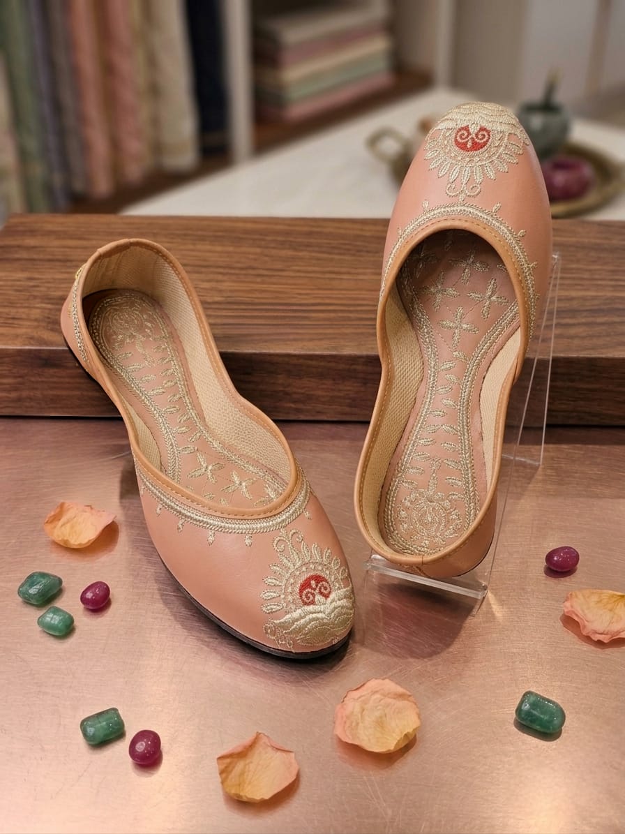 Blush Royale Jutti