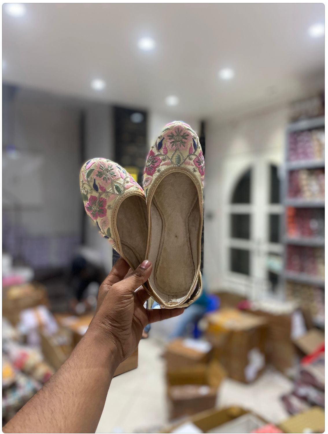 Pastel Bloom Jutti