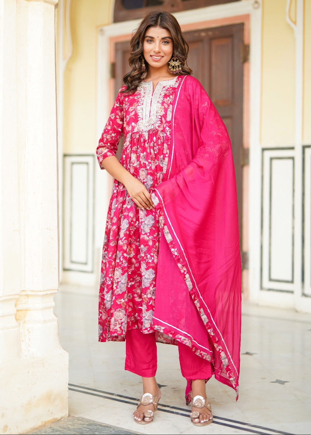 Rani Naira Embroidery Suit