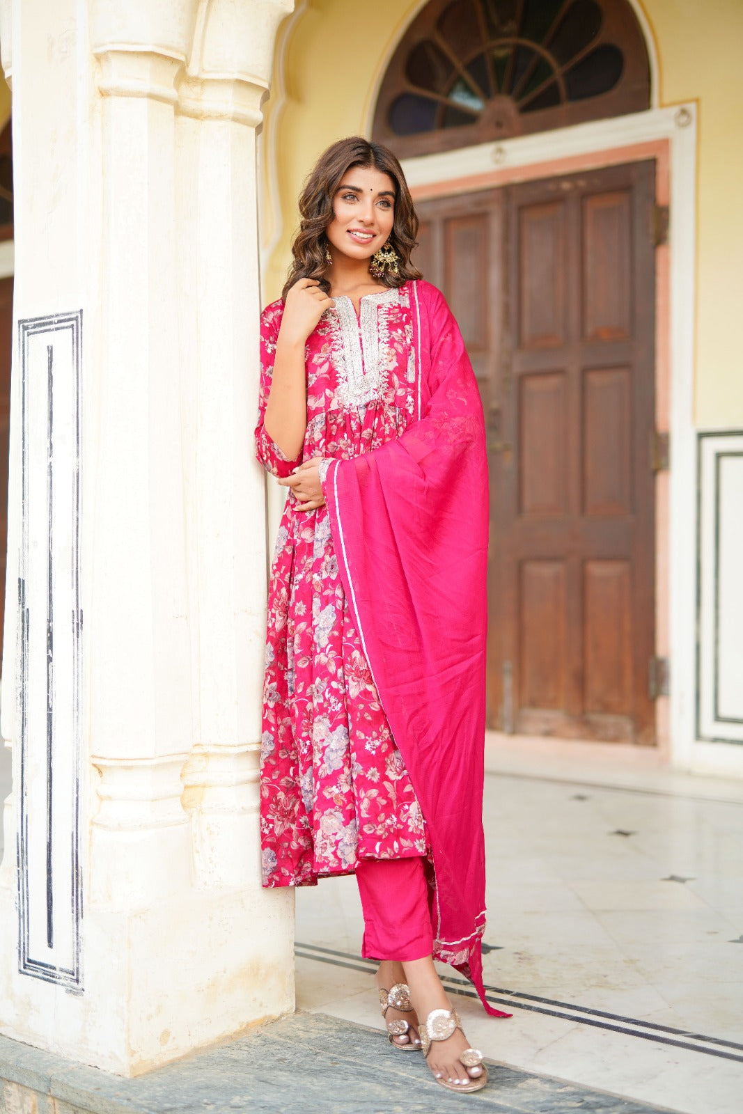 Rani Naira Embroidery Suit