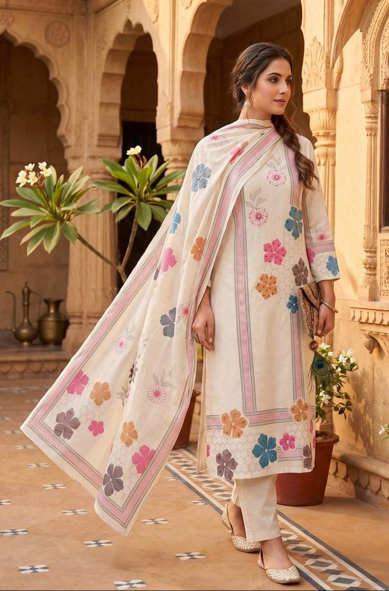 Avira Khadi Kurta Set